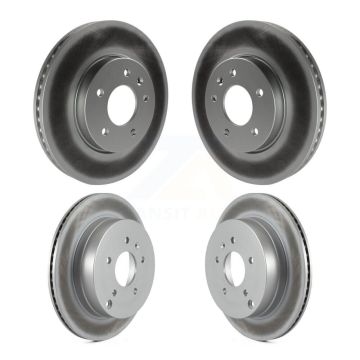 Front Rear Coated Brake Rotors Kit For Chevrolet Equinox Pontiac Torrent Saturn Vue Suzuki KG-100734
