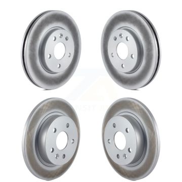 Front Rear Coated Disc Brake Rotors Kit For Chevrolet Cruze Sonic Limited KG-100743