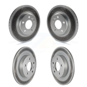 Front Rear Coated Disc Brake Rotors Kit For Chevrolet Cruze Buick Verano Orlando Volt KG-100750