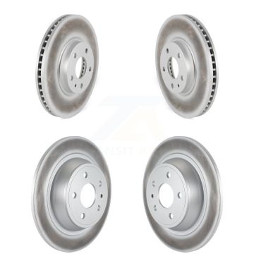 Front Rear Coated Disc Brake Rotors Kit For Ford Fusion Lincoln MKZ KG-100805