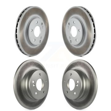 Front Rear Coat Brake Rotor Kit For Mercedes-Benz CLK320 C280 E320 C240 CLK350 C320 CLK430 KG-100886