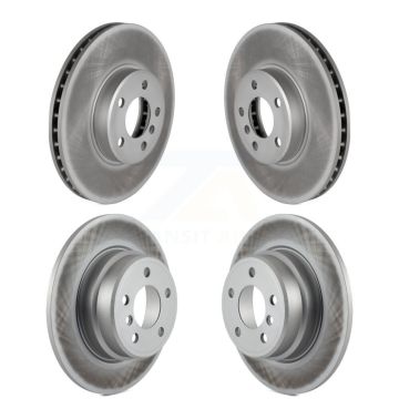 Front Rear Coated Disc Brake Rotors Kit For BMW X5 KG-100905