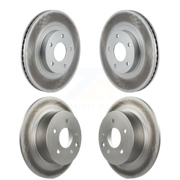 Front Rear Coated Disc Brake Rotors Kit For Nissan Altima KG-100916