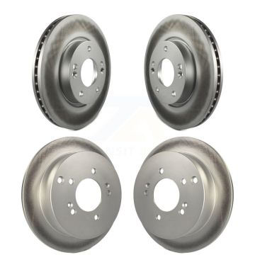 Front Rear Coated Disc Brake Rotors Kit For Hyundai Tucson Kia Sportage KG-100920