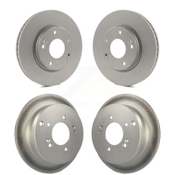 Front Rear Coat Brake Rotor Kit For 01-06 Hyundai Santa Fe With 276mm Diameter KG-100926