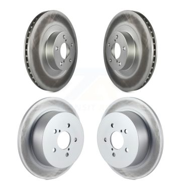 Front Rear Coated Disc Brake Rotors Kit For 2005 Subaru Outback Legacy KG-100939