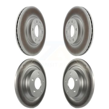 Front Rear Coated Disc Brake Rotors Kit For Mazda 5 KG-100960