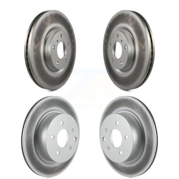 Front Rear Coat Brake Rotors Kit For INFINITI Nissan Maxima G37 EX35 G35 QX50 M35 EX37 G25 KG-100968