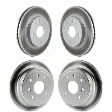 Front Rear Coated Disc Brake Rotors Kit For Chevrolet Optra Suzuki Forenza Reno KG-100974