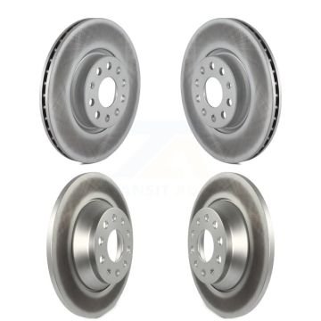 Front Rear Coated Disc Brake Rotors Kit For Audi Q3 Quattro TT KG-100999