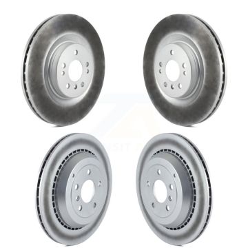Front Rear Coat Brake Rotors Kit For Mercedes-Benz ML350 GL350 GL320 GL450 GL550 ML550 G55 KG-101007