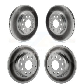 Front Rear Coat Brake Rotor Kit For Volkswagen Golf SportWagen Taos Beetle Audi A3 Quattro KG-101016