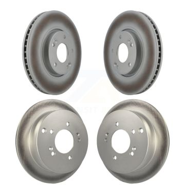 Front Rear Coated Disc Brake Rotors Kit For Hyundai Tucson Kia Sportage KG-101018