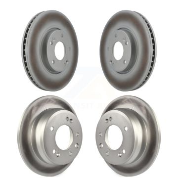 Front Rear Coated Disc Brake Rotors Kit For Hyundai Tucson Kia Sportage KG-101021