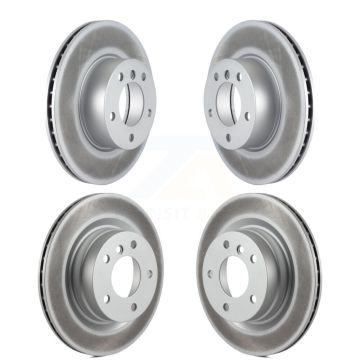 Front Rear Coated Disc Brake Rotors Kit For BMW 328i 323i 325i KG-101036