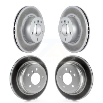 Front Rear Coated Disc Brake Rotors Kit For BMW 328i 328xi 325xi KG-101037