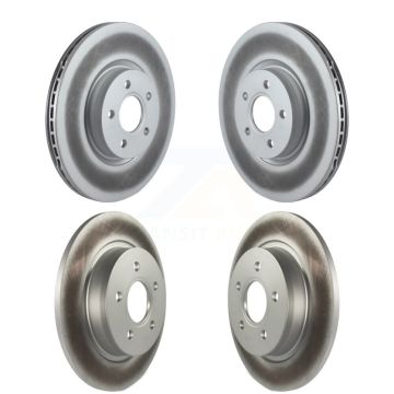 Front Rear Coat Disc Brake Rotor Kit For Volvo S40 V50 C70 With 320mm Diameter KG-101053