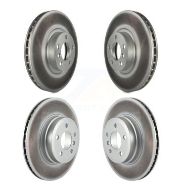 Front Rear Coated Disc Brake Rotors Kit For BMW X5 X6 KG-101063