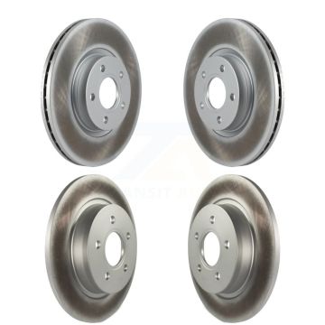 Front Rear Coated Disc Brake Rotors Kit For Volvo S40 C30 V50 C70 KG-101068