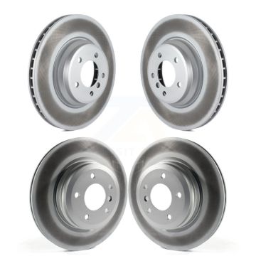 Front Rear Coated Disc Brake Rotors Kit For BMW X1 335i xDrive 335xi 335is 335d KG-101092