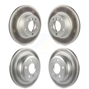 Front Rear Coated Disc Brake Rotors Kit For BMW 320i xDrive 328d KG-101096