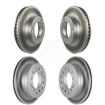 Front Rear Coated Disc Brake Rotors Kit For Toyota 4Runner FJ Cruiser KG-101102