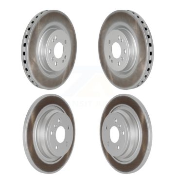 Front Rear Coated Disc Brake Rotors Kit For Mercedes-Benz ML350 GLE350 ML250 GLE300d KG-101158