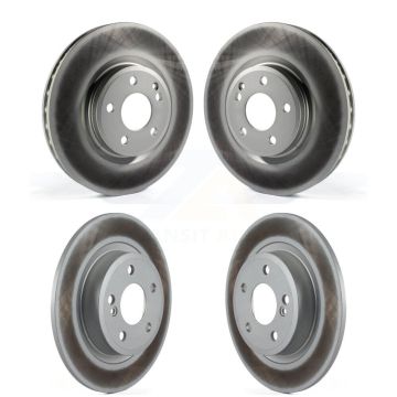 Front Rear Coat Brake Rotor Kit For Mercedes-Benz GLA250 CLA250 B250 INFINITI QX30 B Drive KG-101188