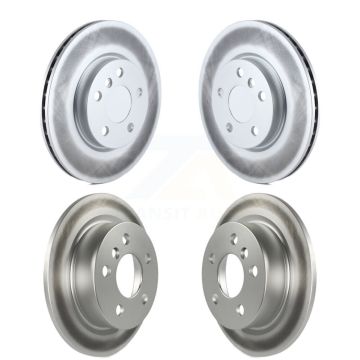 Front Rear Coated Disc Brake Rotors Kit For Mini Cooper KG-101192