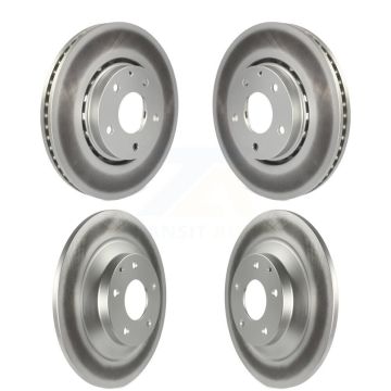 Front Rear Coated Disc Brake Rotors Kit For Mazda CX-5 KG-101204