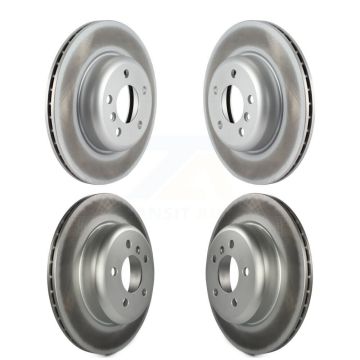 Front Rear Coated Disc Brake Rotors Kit For BMW 528i xDrive KG-101205
