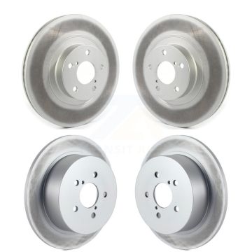 Front Rear Coat Brake Rotors Kit For Subaru Outback Legacy With 292mm Diameter Rotor KG-101252