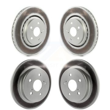 Front Rear Coated Disc Brake Rotors Kit For Toyota Camry Avalon KG-101282