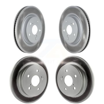 Front Rear Coat Brake Rotor Kit For Toyota RAV4 Camry Corolla Cross Lexus Venza C-HR Prius KG-101297