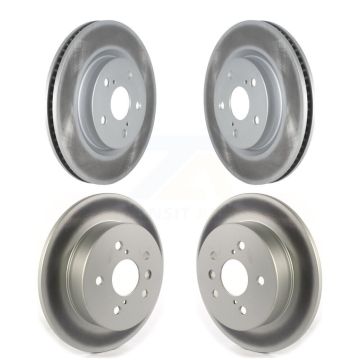 Front Rear Coated Disc Brake Rotors Kit For Toyota Camry KG-101298