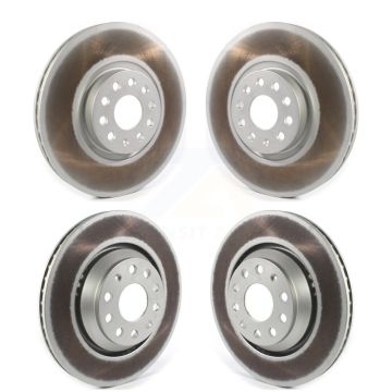 Front Rear Coated Disc Brake Rotors Kit For Volkswagen Atlas Cross Sport KG-101299