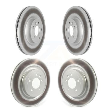 Front Rear Coat Brake Rotor Kit For Land Rover Range Sport With 363mm Diameter KG-101300