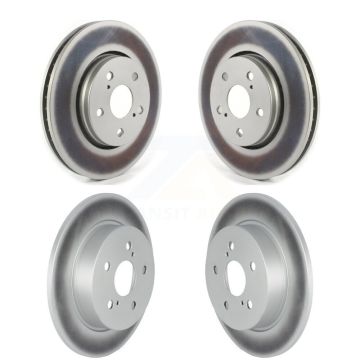 Front Rear Coated Disc Brake Rotors Kit For Toyota C-HR KG-101309