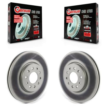 Front Coat Disc Brake Rotor Pair For Chevrolet Equinox GMC Terrain Buick Envision LaCrosse KG-101312