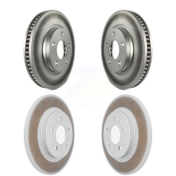 Front Rear Coat Brake Rotor Kit For 2005 Chevrolet Uplander Buick Terraza Saturn Relay FWD KG-101380