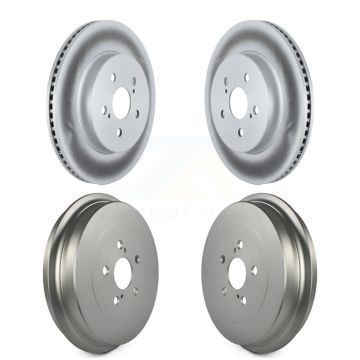 Front Rear Disc Brake Rotors Drums Kit For 2019 Toyota Corolla 2.0L KG-101465