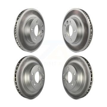 Front Rear Coat Brake Rotor Hub Kit For Volkswagen Touareg With 330mm Diameter KG-101471