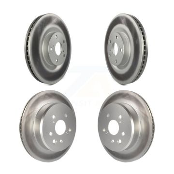 Front Rear Coat Disc Brake Rotor Kit For Lexus IS300 IS350 GS350 RC350 RC300 IS200t GS450h KG-101475