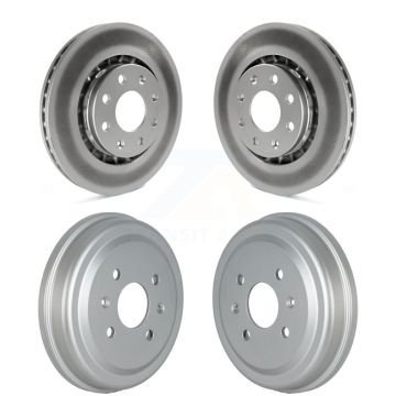 Front Rear Disc Brake Rotor Drum Kit For Chevrolet Aveo Pontiac Aveo5 Wave Spark G3 Suzuki KG-101493