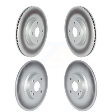 Front Rear Coat Brake Rotor Kit For Mazda MX-5 Miata Fiat 124 Spider Without Brembo Brakes KG-101528