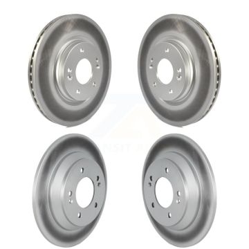 Front Rear Coated Disc Brake Rotors Kit For Hyundai Kona Kia Soul KG-101540