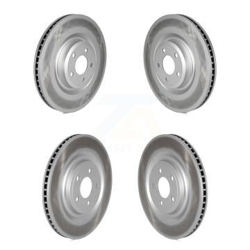 Front Rear Coat Disc Brake Rotors Kit For Ford Explorer Lincoln Aviator Police Interceptor KG-101551