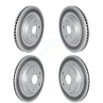 Front Rear Coated Disc Brake Rotors Kit For Subaru Forester Crosstrek KG-101555