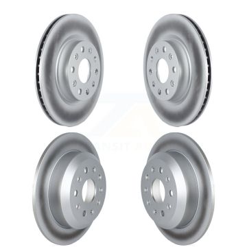 Front Rear Coat Brake Rotor Kit For Jeep Wrangler Without Heavy Duty Brakes Code BRY KG-101562