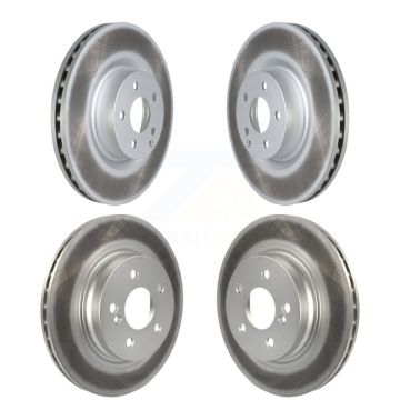 Front Rear Coat Disc Brake Rotor Kit For Mercedes-Benz E550 With 300mm Diameter KG-101586